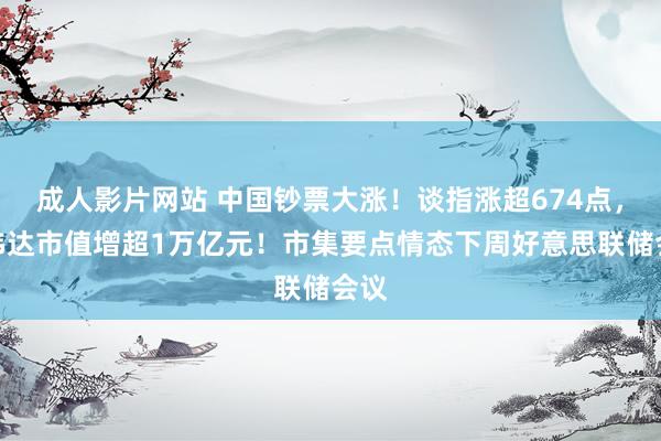 成人影片网站 中国钞票大涨！谈指涨超674点，英伟达市值增超1万亿元！市集要点情态下周好意思联储会议