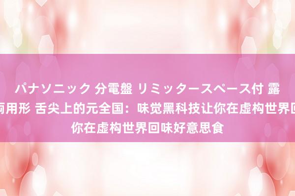 パナソニック 分電盤 リミッタースペース付 露出・半埋込両用形 舌尖上的元全国：味觉黑科技让你在虚构世界回味好意思食
