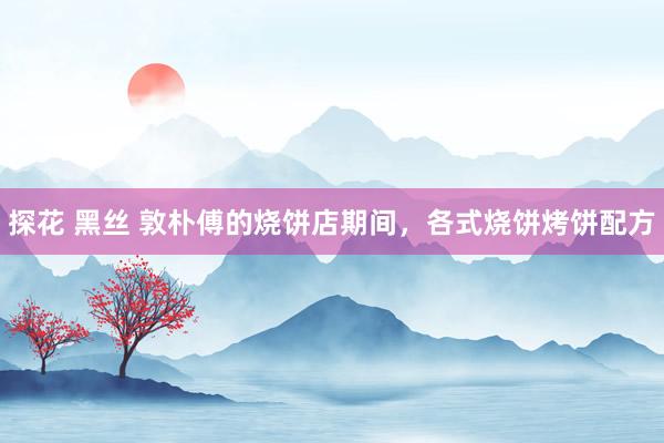 探花 黑丝 敦朴傅的烧饼店期间，各式烧饼烤饼配方