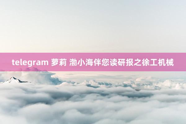 telegram 萝莉 渤小海伴您读研报之徐工机械
